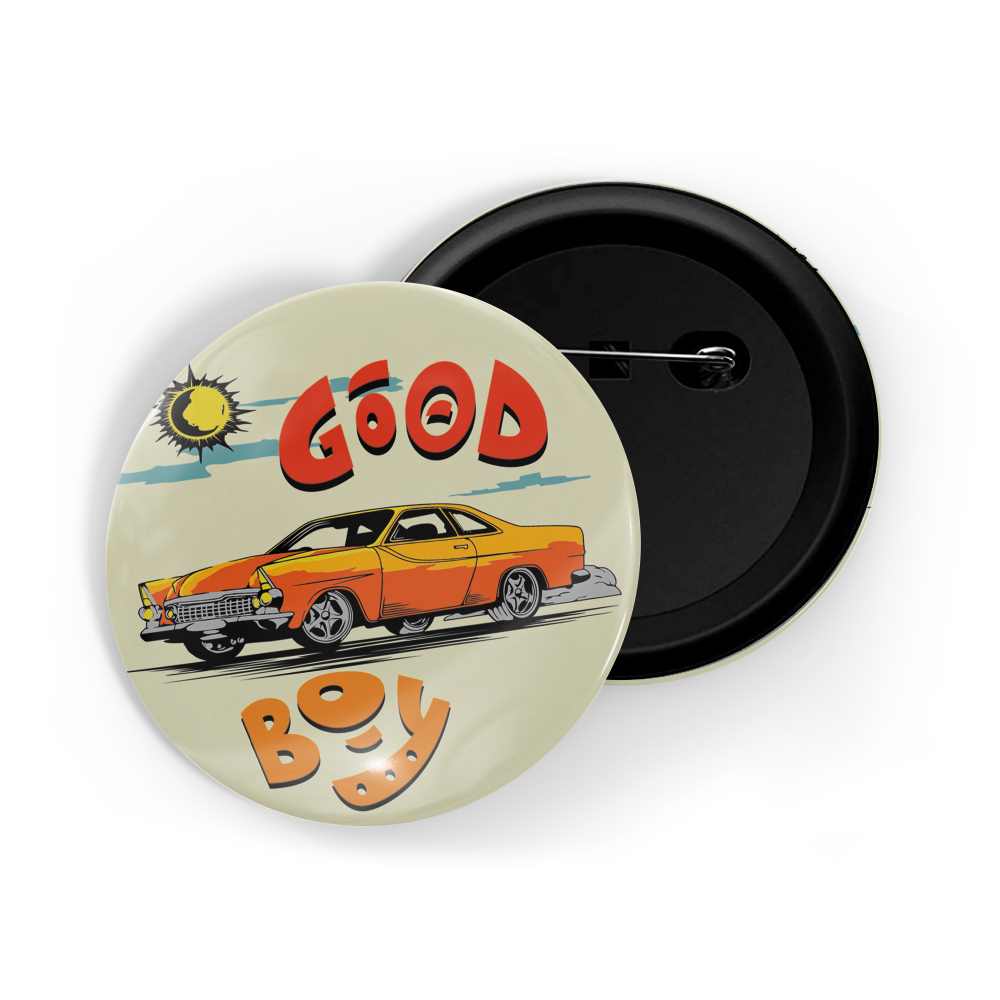 dhcrafts Round Fridge Magnet Multicolor New Jersey U.S.A D1 Glossy Finish Design Pack of 1