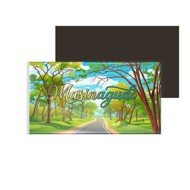 dhcrafts Rectangular Fridge Magnet Multicolor Tamil Nadu masinagudi Design Pack of 1 (8.6cm x 5.4cm)