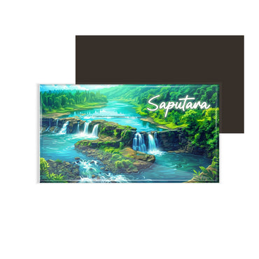 dhcrafts Multicolor Gujarat Saputara Design Rectangular Fridge Magnet Pack of 1 (8.6cm x 5.4cm)