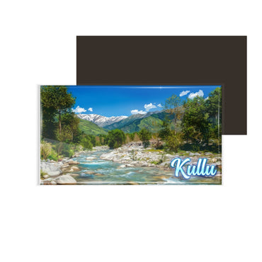 dhcrafts Multicolor Himachal Pradesh Kullu Design Rectangular Fridge Magnet Pack of 1 (8.6cm x 5.4cm)