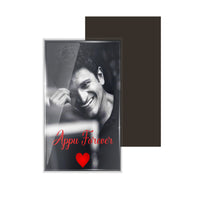 dhcrafts Fridge Magnet Rectangle Acrylic Glass (8.6 x 5.4 cm) Puneeth Rajkumar Actor Design Pack of 1