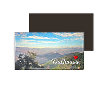 dhcrafts Fridge Magnet Rectangle Acrylic Glass (8.6 x 5.4 cm) Multicolor Himachal Pradesh Dalhousie D1 Design Pack of 1