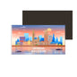 dhcrafts Rectangular Fridge Magnet Multicolor Belgium Antwerp Design Pack of 1 (8.6cm x 5.4cm)