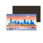 dhcrafts Rectangular Fridge Magnet Multicolor Azerbaijan Baku Design Pack of 1 (8.6cm x 5.4cm)