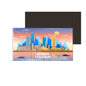 dhcrafts Rectangular Fridge Magnet Multicolor Lebanon Beirut Design Pack of 1 (8.6cm x 5.4cm)