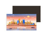 dhcrafts Rectangular Fridge Magnet Multicolor Belgium Design Pack of 1 (8.6cm x 5.4cm)