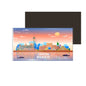 dhcrafts Rectangular Fridge Magnet Multicolor Mexico Cancun Design Pack of 1 (8.6cm x 5.4cm)