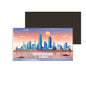 dhcrafts Rectangular Fridge Magnet Multicolor China Dongguan Design Pack of 1 (8.6cm x 5.4cm)