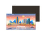 dhcrafts Rectangular Fridge Magnet Multicolor South Africa Durban Design Pack of 1 (8.6cm x 5.4cm)