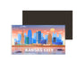 dhcrafts Rectangular Fridge Magnet Multicolor Kansas City Design Pack of 1 (8.6cm x 5.4cm)