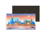 dhcrafts Rectangular Fridge Magnet Multicolor France Lille Design Pack of 1 (8.6cm x 5.4cm)