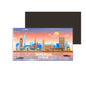 dhcrafts Rectangular Fridge Magnet Multicolor Spain Malaga Design Pack of 1 (8.6cm x 5.4cm)