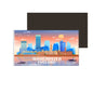 dhcrafts Rectangular Fridge Magnet Multicolor England Manchester Design Pack of 1 (8.6cm x 5.4cm)