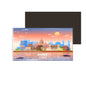 dhcrafts Rectangular Fridge Magnet Multicolor Italy Rome Design Pack of 1 (8.6cm x 5.4cm)