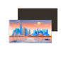 dhcrafts Rectangular Fridge Magnet Multicolor South Korea Seoul Design Pack of 1 (8.6cm x 5.4cm)