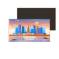 dhcrafts Rectangular Fridge Magnet Multicolor Poland Warsaw Design Pack of 1 (8.6cm x 5.4cm)