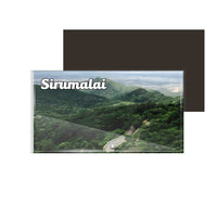 dhcrafts Multicolor Tamil Nadu Sirumalai Design Rectangular Acrylic Fridge Magnet / Magnetic Card Pack of 1 (8.6cm x 5.4cm)