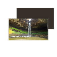 dhcrafts Multicolor Maharashtra Devkund Waterfall Design Rectangular Acrylic Fridge Magnet / Magnetic Card Pack of 1 (8.6cm x 5.4cm)