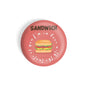 dhcrafts Round Fridge Magnet Red Color Sandwich I'm In Love With The Taste If You D7 Glossy Finish Design Pack of 1 (75 mm)
