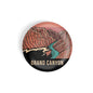 dhcrafts Round Fridge Magnet Multicolor Grand Canton D1 Glossy Finish Design Pack of 1