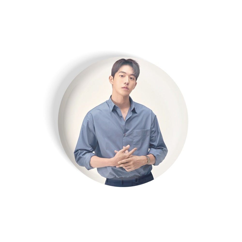 dhcrafts Round Fridge Magnet Multicolor Color Kdrama Actor Nam Joo Hyuk D2 Glossy Finish Design Pack of 1