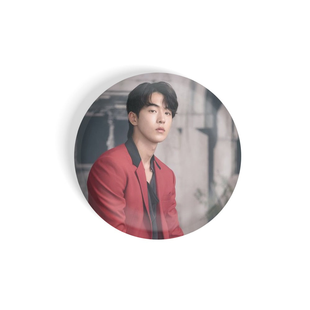 dhcrafts Round Fridge Magnet Multicolor Color Kdrama Actor Nam Joo Hyuk D3 Glossy Finish Design Pack of 1