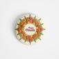 dhcrafts Round Fridge Magnet Multicolor Onam D1 Glossy Finish Design Pack of 1