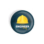 dhcrafts Round Fridge Magnet Blue Engineer's Day D3 Glossy Finish Design Pack of 1 (58 mm)