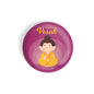 dhcrafts Round Fridge Magnet Purple Vesak Day D3 Glossy Finish Design Pack of 1 (75 mm)