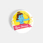 dhcrafts Round Fridge Magnet Multicolor Ram Navami D3 Glossy Finish Design Pack of 1 (58 mm)