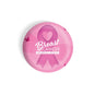 dhcrafts Round Fridge Magnet Pink Cancer Breast Cancer Awareness Month D5 Glossy Finish Design Pack of 1 (75 mm)