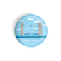 dhcrafts Round Fridge Magnet Blue Color Monuments Tower Bridge Glossy Finish Design Pack of 1 (58 mm)