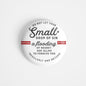 dhcrafts Round Fridge Magnet White Do Not Let Your Small Drop Of Sin Become A Floating River Of Regret Ask Allah To Forgive You. Regularly And Return Glossy Finish Design Pack of 1