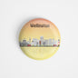 dhcrafts Round Fridge Magnet Multicolour Places Wellington Capital Of New Zealand Glossy Finish Design Pack of 1 (58 mm)