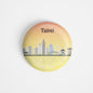 dhcrafts Round Fridge Magnet Multicolour Places Taipei Capital Of Taiwan Glossy Finish Design Pack of 1 (58 mm)