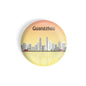 dhcrafts Round Fridge Magnet Multicolour Places Guangzhou City In China Glossy Finish Design Pack of 1