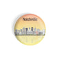 dhcrafts Round Fridge Magnet Multicolour Places Nashville City In Tennessee Glossy Finish Design Pack of 1 (58 mm)