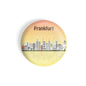 dhcrafts Round Fridge Magnet Multicolour Places Frankfurt City In Germany Glossy Finish Design Pack of 1 (75 mm)
