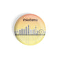 dhcrafts Round Fridge Magnet Multicolour Places Yokohama City In Japan Glossy Finish Design Pack of 1 (58 mm)