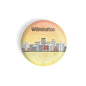 dhcrafts Round Fridge Magnet Multicolour Places Wilmington City In North Carolina Glossy Finish Design Pack of 1