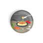 dhcrafts Round Fridge Magnet Multicolour Food Lovers Italian Cuisine Italian Food Spaghetti Bolognese Pasta With Tomato Sauce Glossy Finish Design Pack of 1 (58 mm)