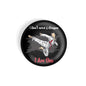 dhcrafts Round Fridge Magnet Sports Multicolour I Don't Need A Weapon I Am One Karate Glossy Finish Design Pack of 1 (58 mm)