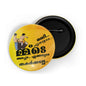 dhcrafts Round Pin Badges Multicolour Thrissur Pooram D4 Glossy Finish Design Pack of 1 (58mm)