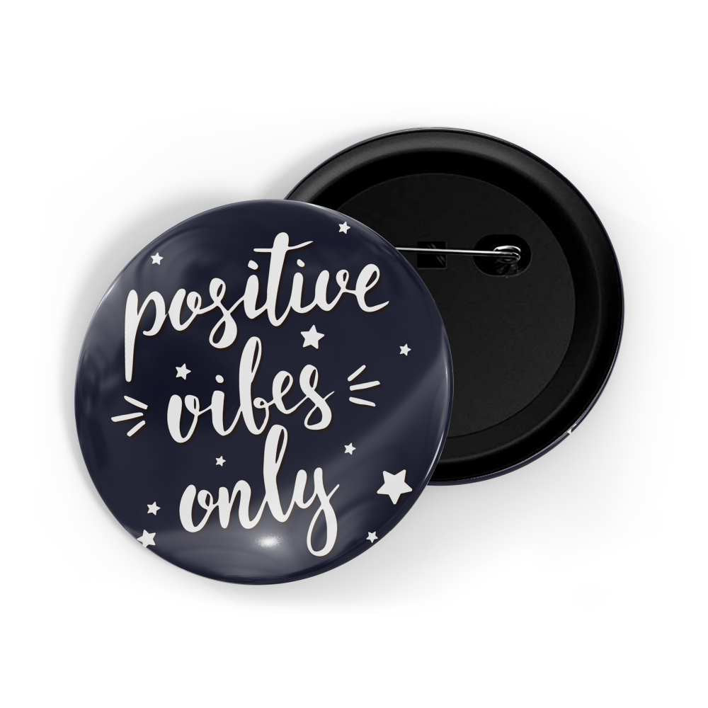 dhcrafts Round Pin Badges Purple Love Yourself And Dream Bigger D11 Glossy Finish Design Pack of 1 (58mm)