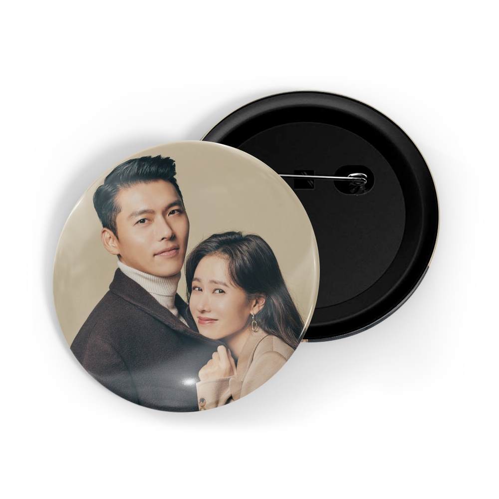 dhcrafts Round Pin Badges Multicolor Kim Soo-hyun D4 Glossy Finish Design Pack of 1 (58mm)