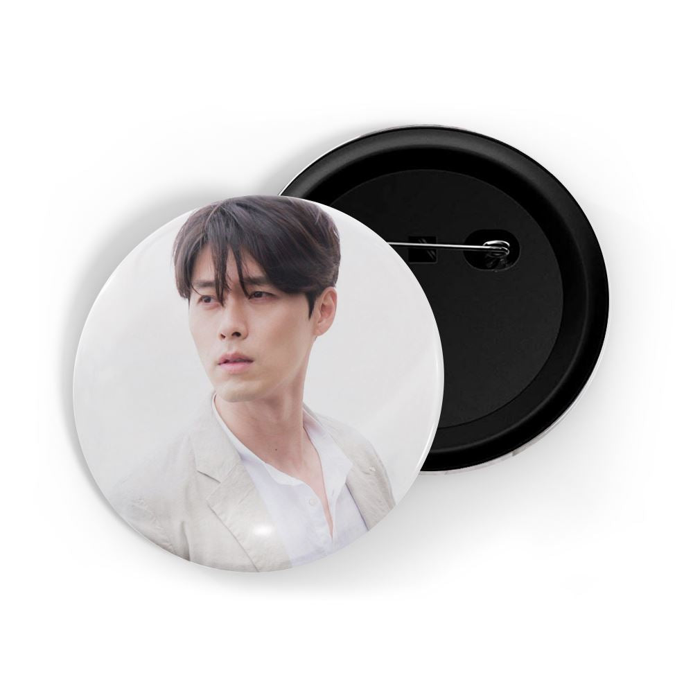 dhcrafts Round Pin Badges Multicolor Kim Soo-hyun D6 Glossy Finish Design Pack of 1 (58mm)