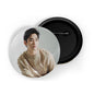 dhcrafts Round Pin Badges Multicolor Lee Dong-wook D4 Glossy Finish Design Pack of 1 (58mm)