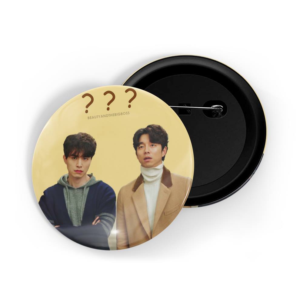 dhcrafts Round Pin Badges Multicolor Lee Joon-gi D7 Glossy Finish Design Pack of 1 (58mm)