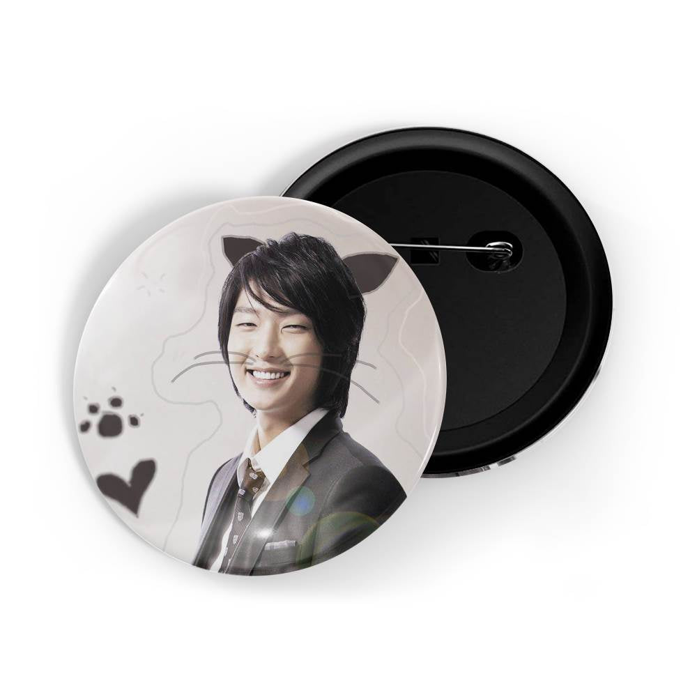 dhcrafts Round Pin Badges Multicolor Nam Joo-hyuk D4 Glossy Finish Design Pack of 1 (58mm)