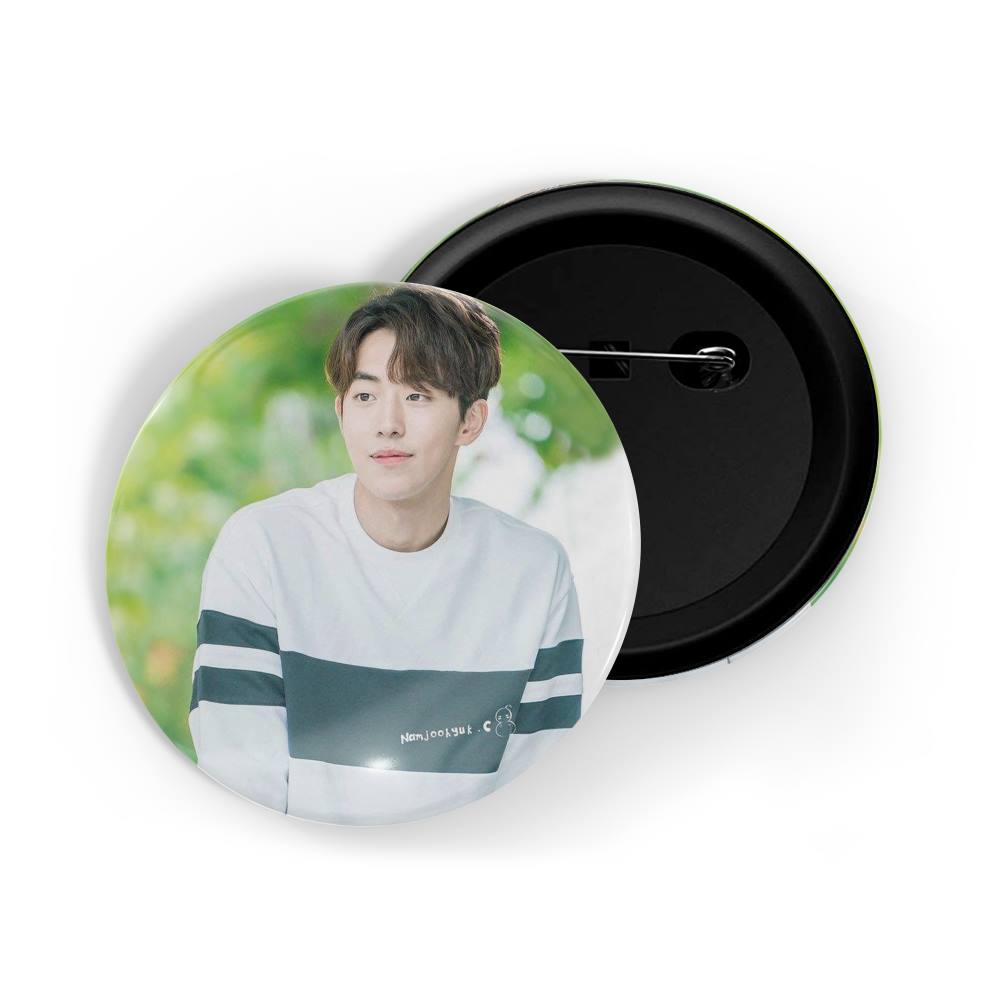 dhcrafts Round Pin Badges Multicolor Park Bo-gum D2 Glossy Finish Design Pack of 1 (58mm)